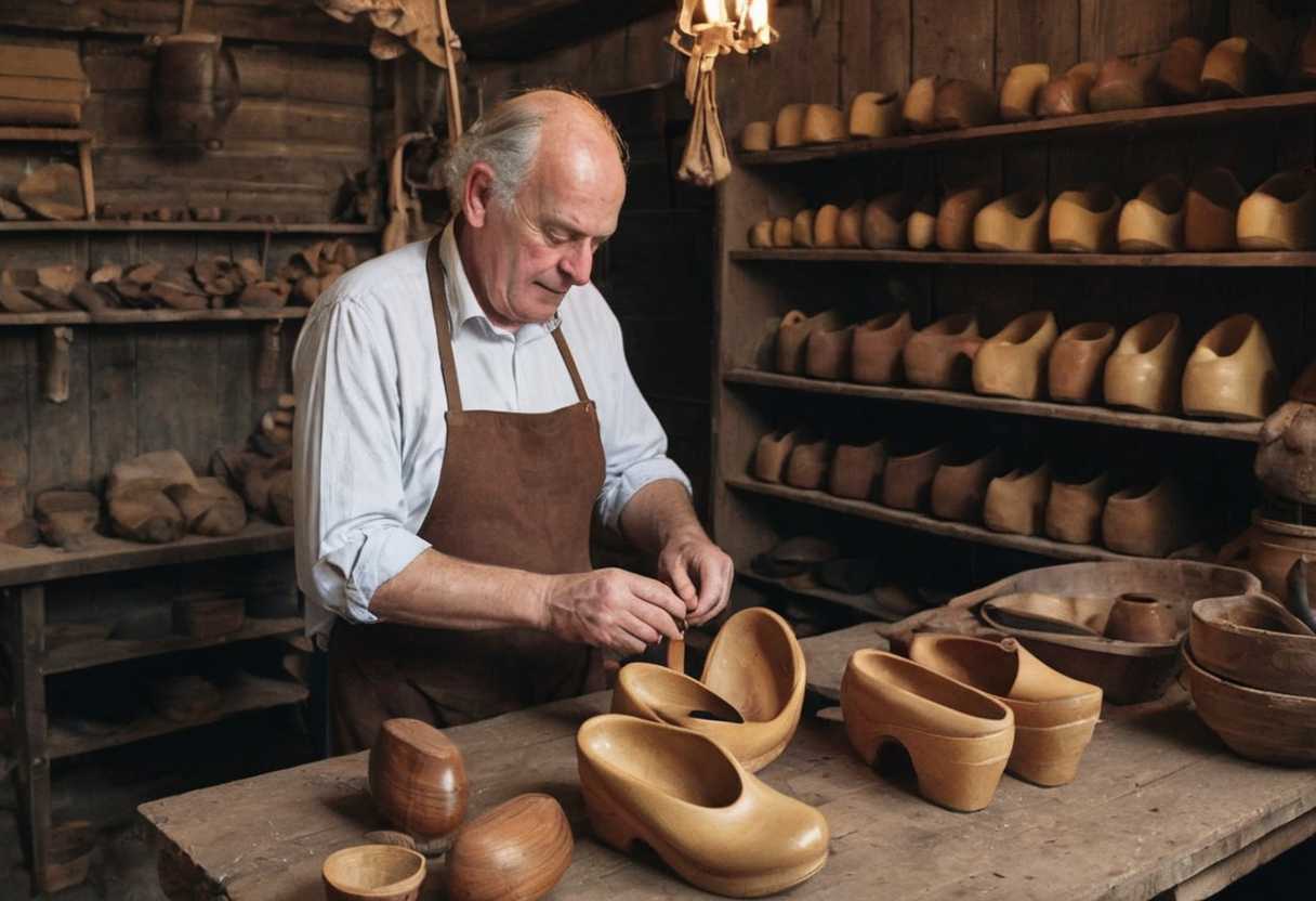 L&rsquo;art perdu de la sabotier à Amsterdam découvrez Saroni Davis